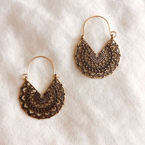 bohemian hoop H85  - Picture 3 of 4